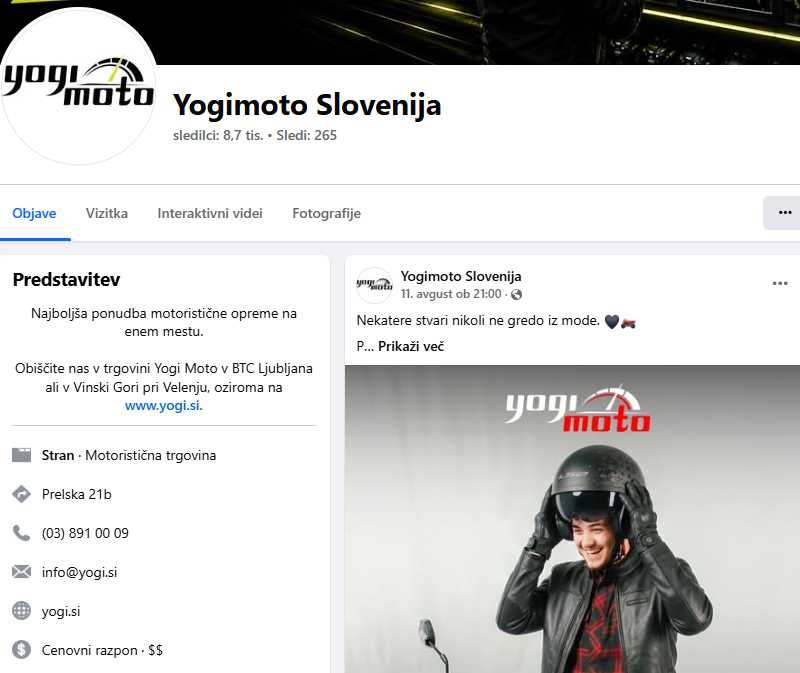 Facebook skupina Yogi za akcije in dogodke